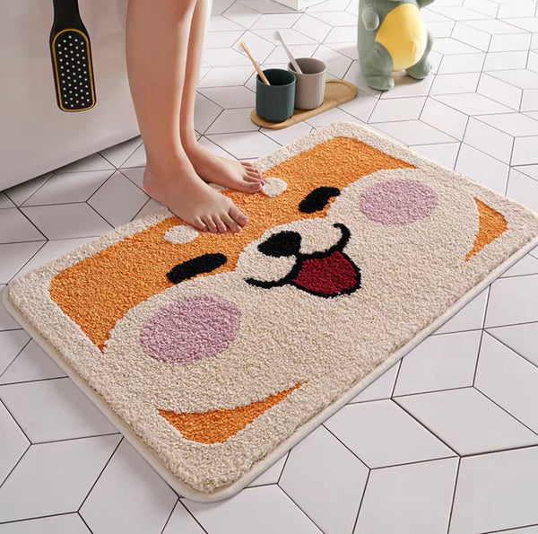 Cute Dog Floor Mat