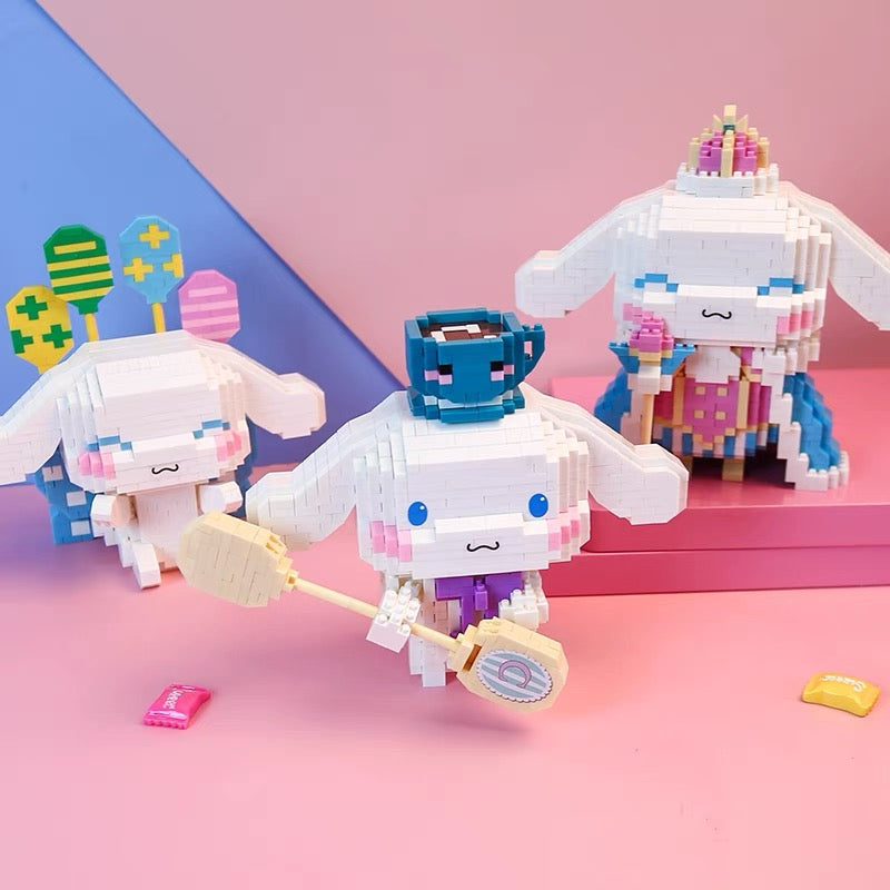 Cute Cinnamoroll Micro Building Blocks