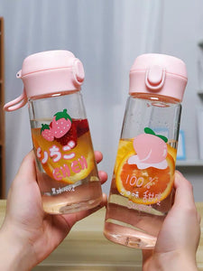 Cute Fruits Water Bottle