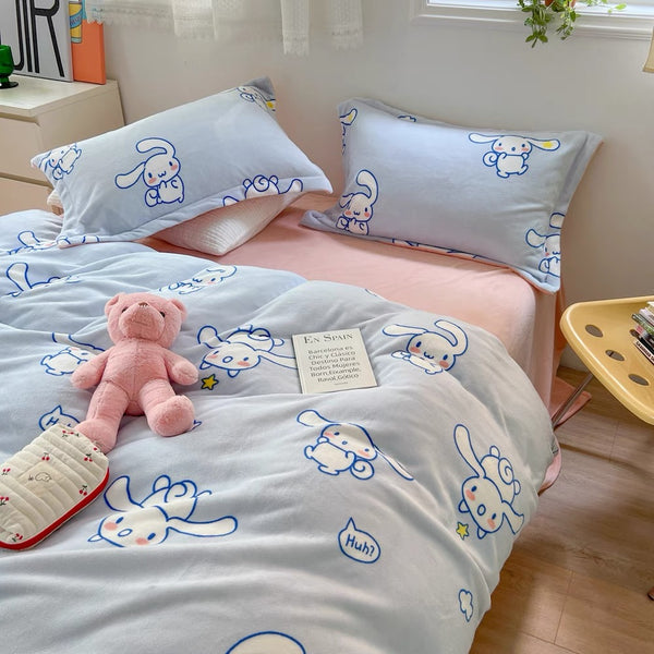 Soft Cinnamoroll Bedding Set