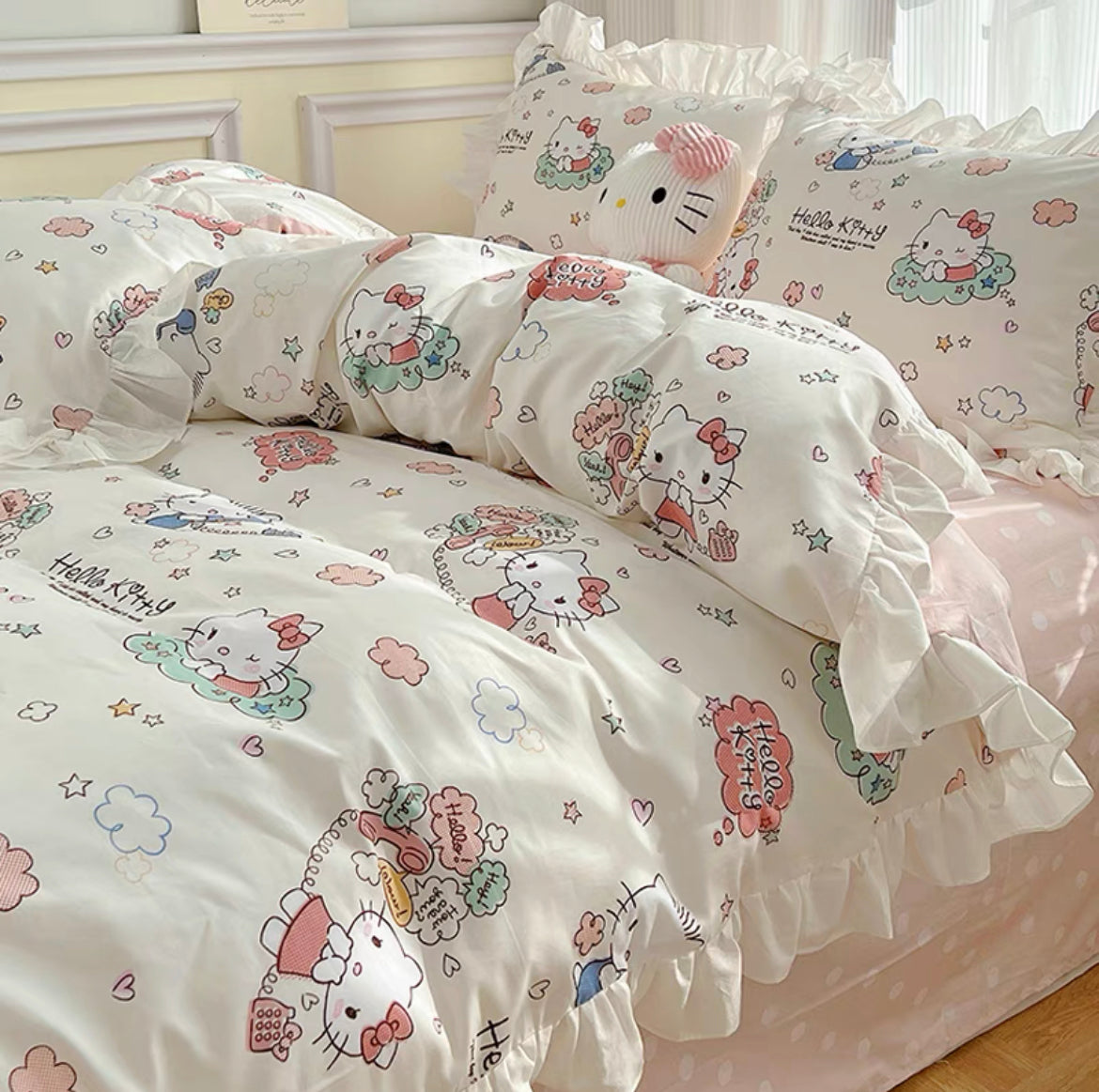 Sweet Kitty Bedding Set