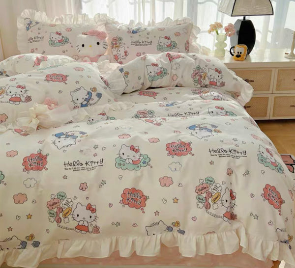 Sweet Kitty Bedding Set