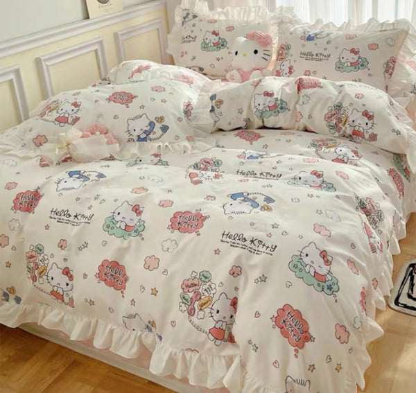 Sweet Kitty Bedding Set