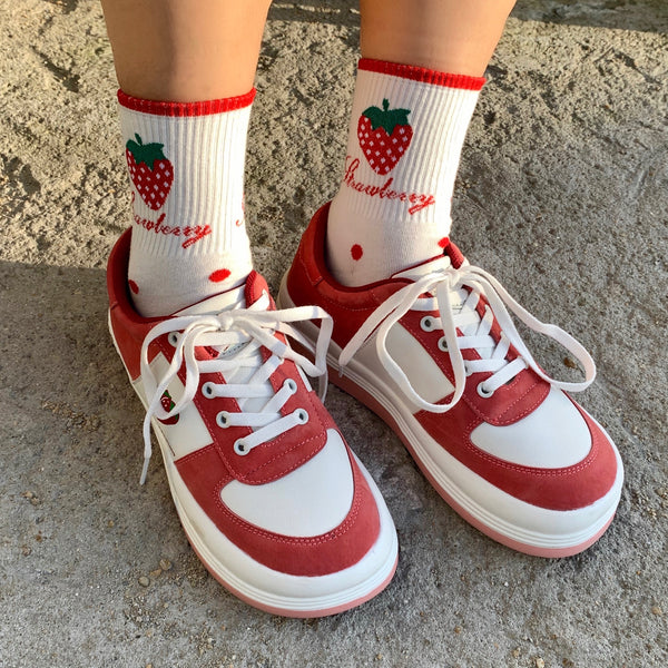 Little Strawberry Shoes