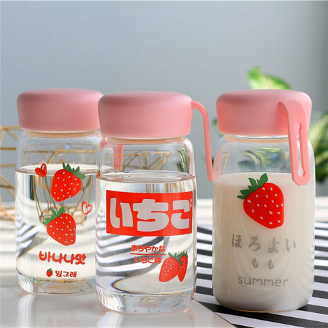 Sweet Strawberry Drinking Bottle