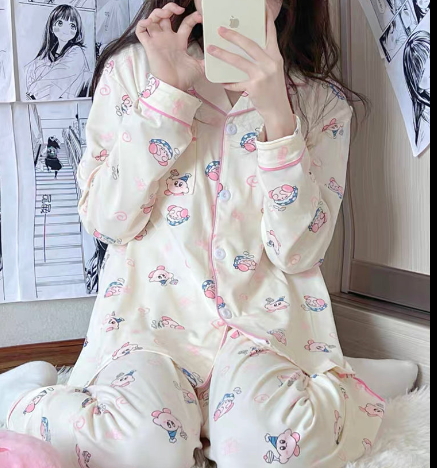 Sweet Cartoon Pajamas