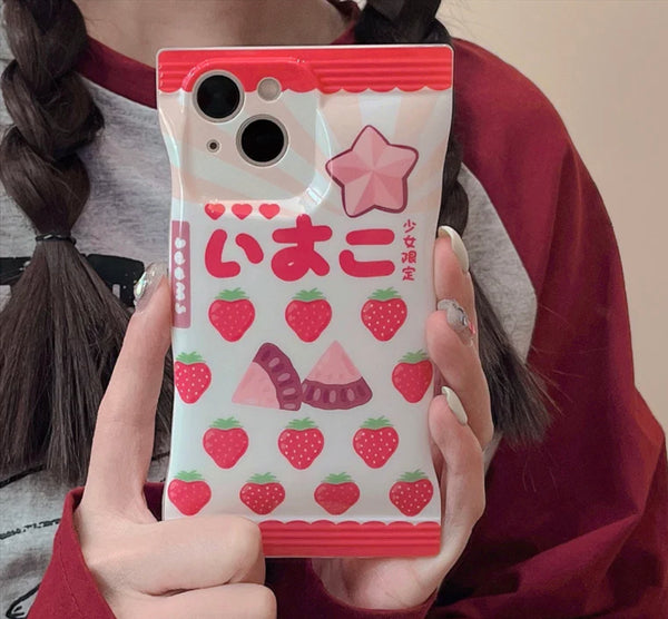 Strawberry Phone Case For IphoneXR/Xs max/11/11Pro/11proMax/12/12proMax/12pro/13/13pro/13promax/14/14pro/14promax