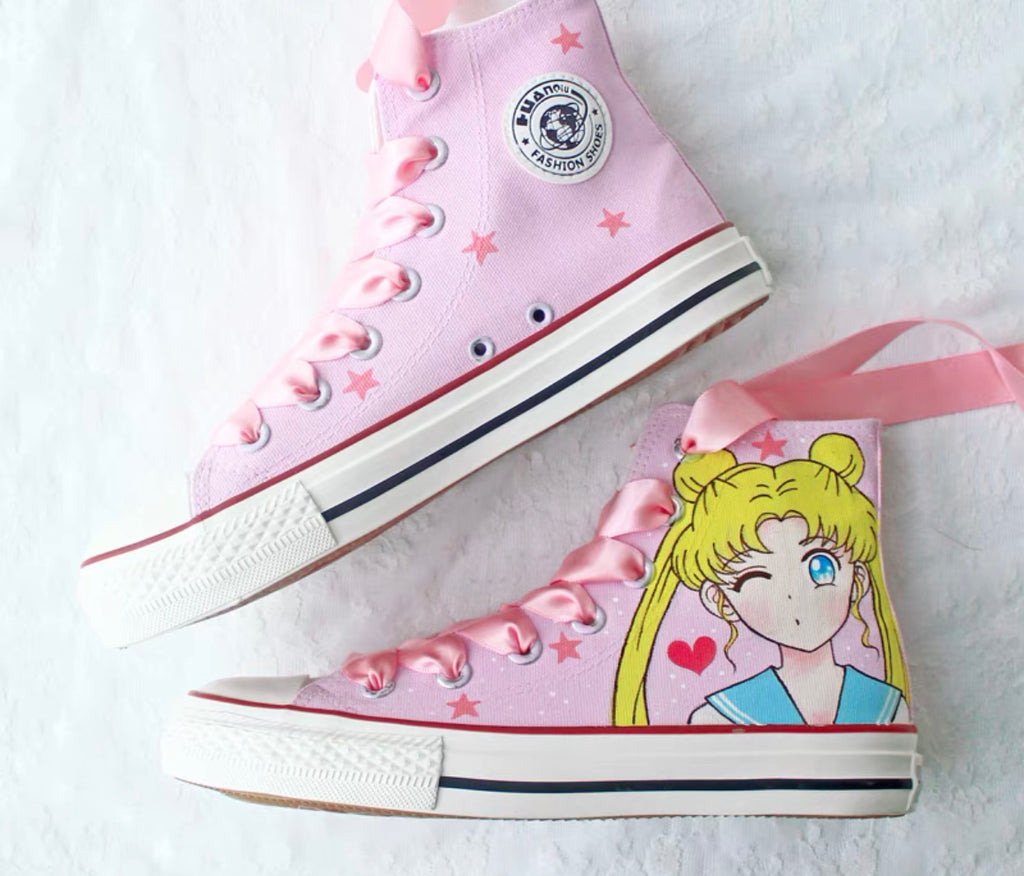Cute Sailor Moon Shoes – ivybycrafts