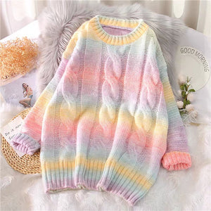 Harajuku Rainbow Sweater