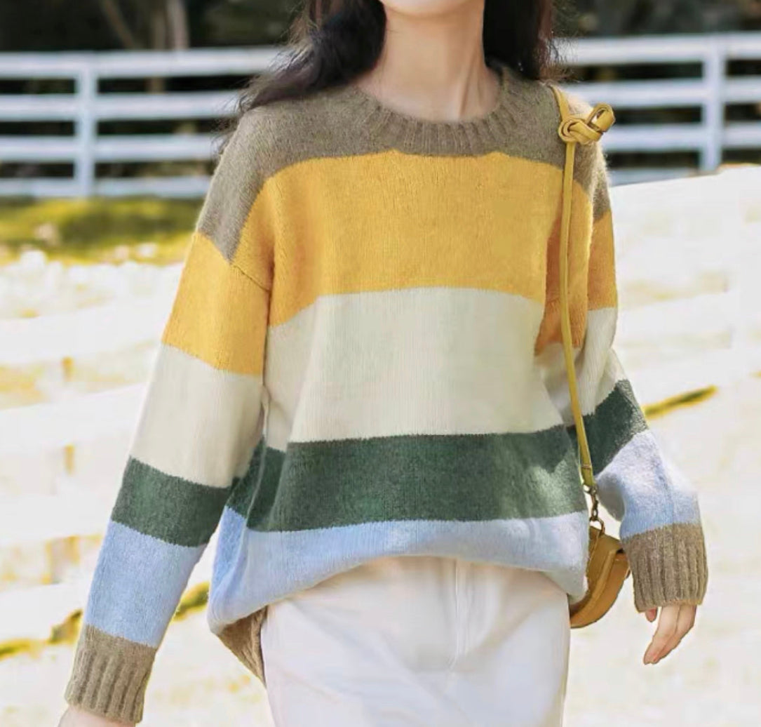 Candy Rainbow Sweater