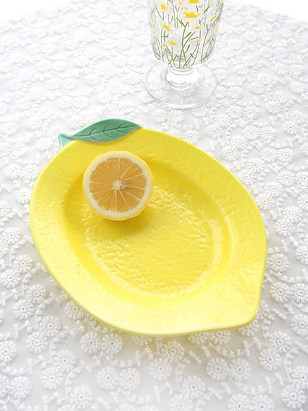 Cute Lemon Plate