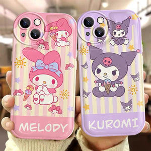 Kuromi Phone Case For Iphone7/8/7/8plus/X/XS/XR/XSmax/11/11pro/11pro max/12/12pro/12promax/13/13pro/13promax/14/14pro/14promax
