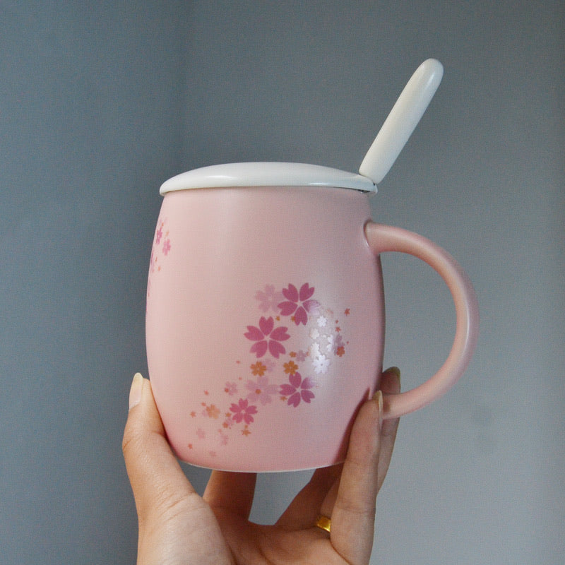 Cute Sakura Mug – ivybycrafts