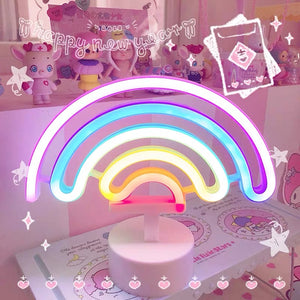 Cute Rainbow Lamp