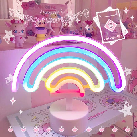 Cute Rainbow Lamp