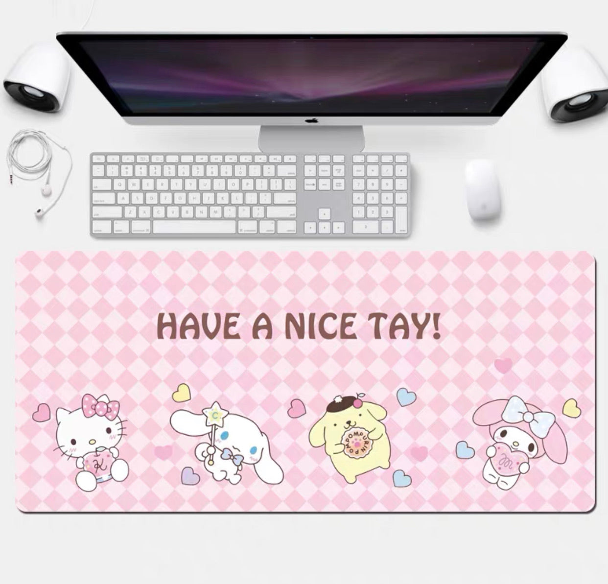 Kawaii Printed Mouse Pad