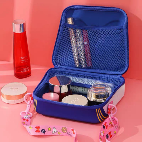 Sailor Bowknot Makeup Bag