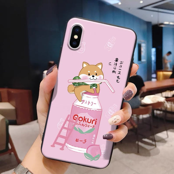 Puppy Phone Case For Iphone6/6S/6P/7/7P/8/8plus/X/XS/XR/Xs max/11/11pro/11pro max