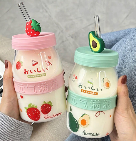 Cute Fruit Drinking Bottle