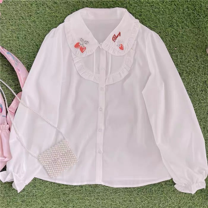 Cute Strawberry Shirt – ivybycrafts
