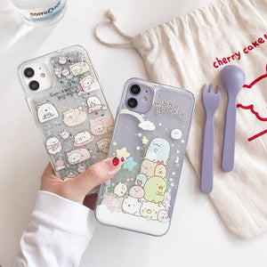 Clear Case for iPhone® / A black-haired woman playing with paints / Ja –  kobaya OnlineShop