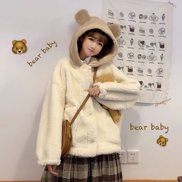 Kawaii Bear Ears Coat