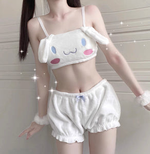 Kawaii Cartoon Underwear Set