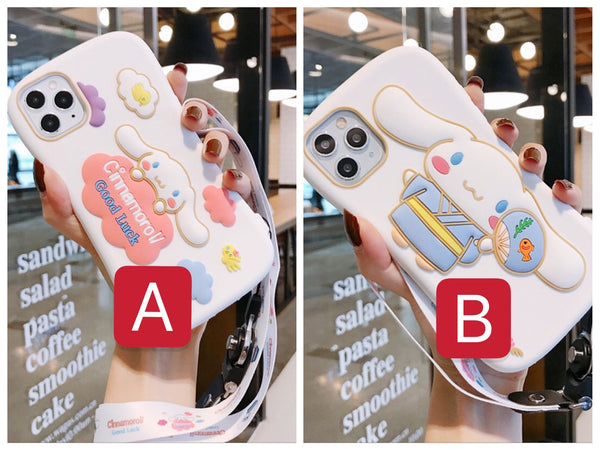 Cinnamoroll Phone Case For Iphone6/6s/6p/7/8/7/8plus/X/XS/XR/XSmax/11/11pro/11proMax/12/12pro/12promax/13/13pro/13promax