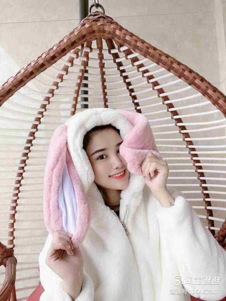 Cute Bunny Ears Coat