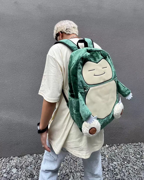 Cute Snorlax Backpack