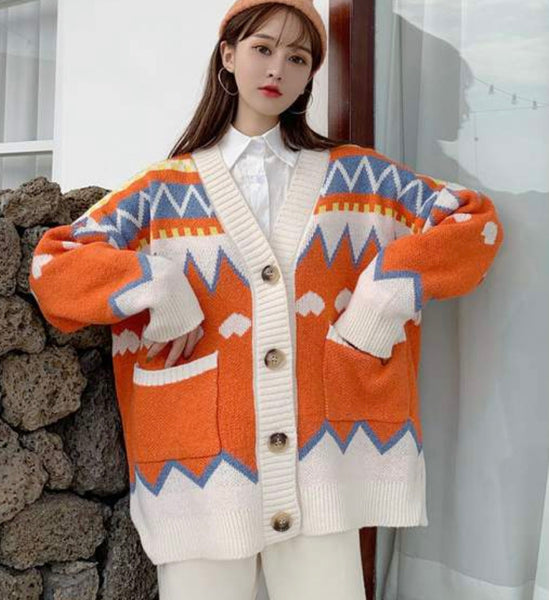 Pastel Sweater Coat