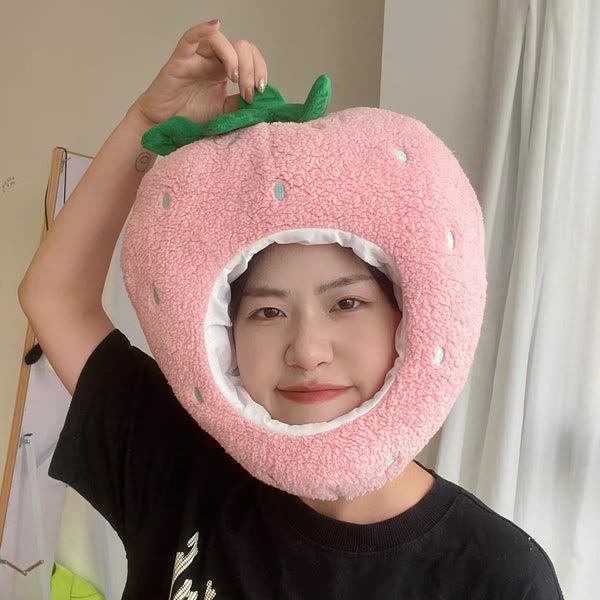 Kawaii Strawberry Hat