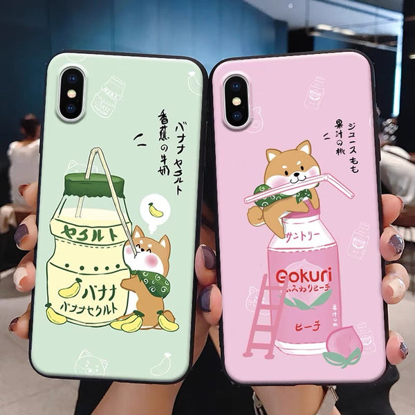 Puppy Phone Case For Iphone6/6S/6P/7/7P/8/8plus/X/XS/XR/Xs max/11/11pro/11pro max