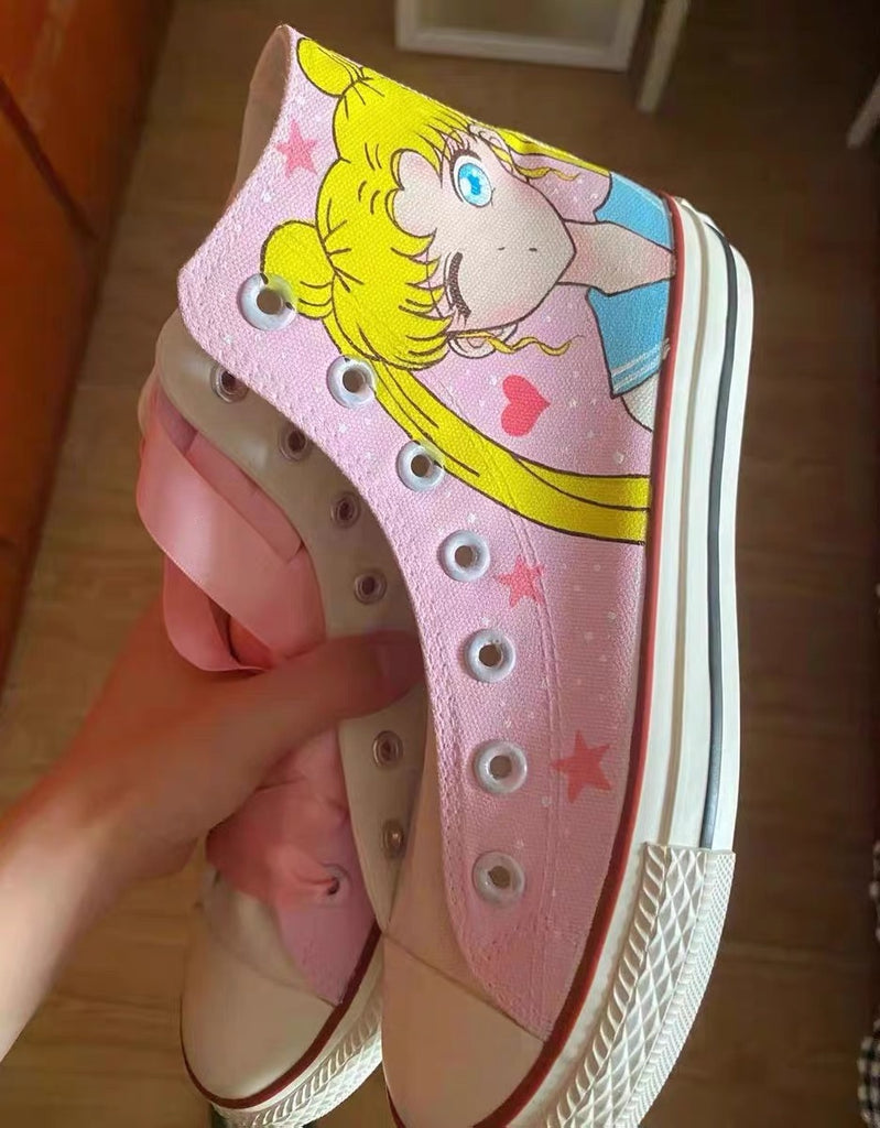 Cute Sailor Moon Shoes – ivybycrafts
