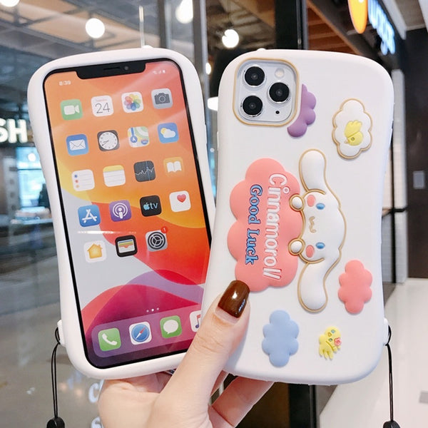 Cinnamoroll Phone Case For Iphone6/6s/6p/7/8/7/8plus/X/XS/XR/XSmax/11/11pro/11proMax/12/12pro/12promax/13/13pro/13promax