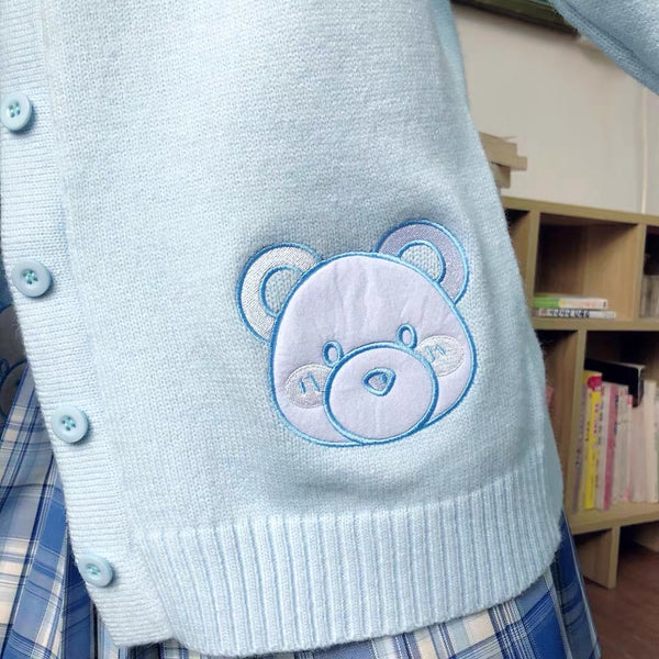 Cute Bear Sweater Coat