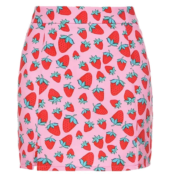 Cute Strawberry Skirt