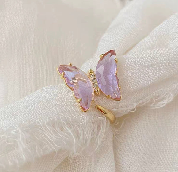 Cute Butterfly Ring