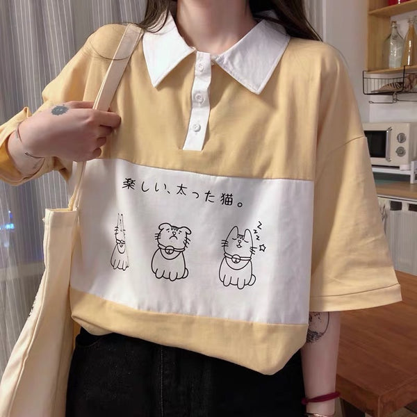 Cute Cat T-shirt