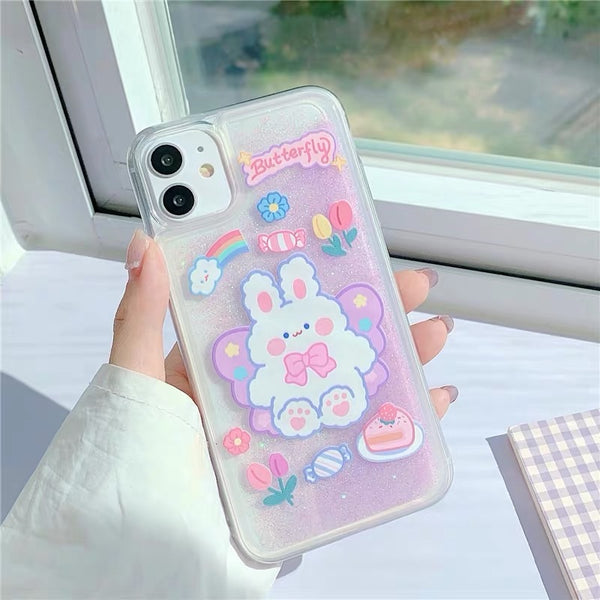 Bunny Phone Case For Iphone7/8/7/8plus/X/XS/XR/XSmax/11/11pro/11proMax