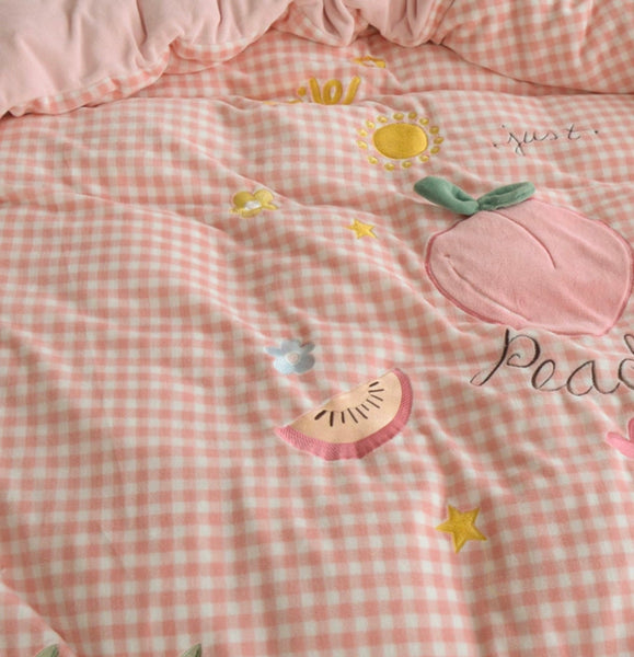 Soft Peachy Bedding Set