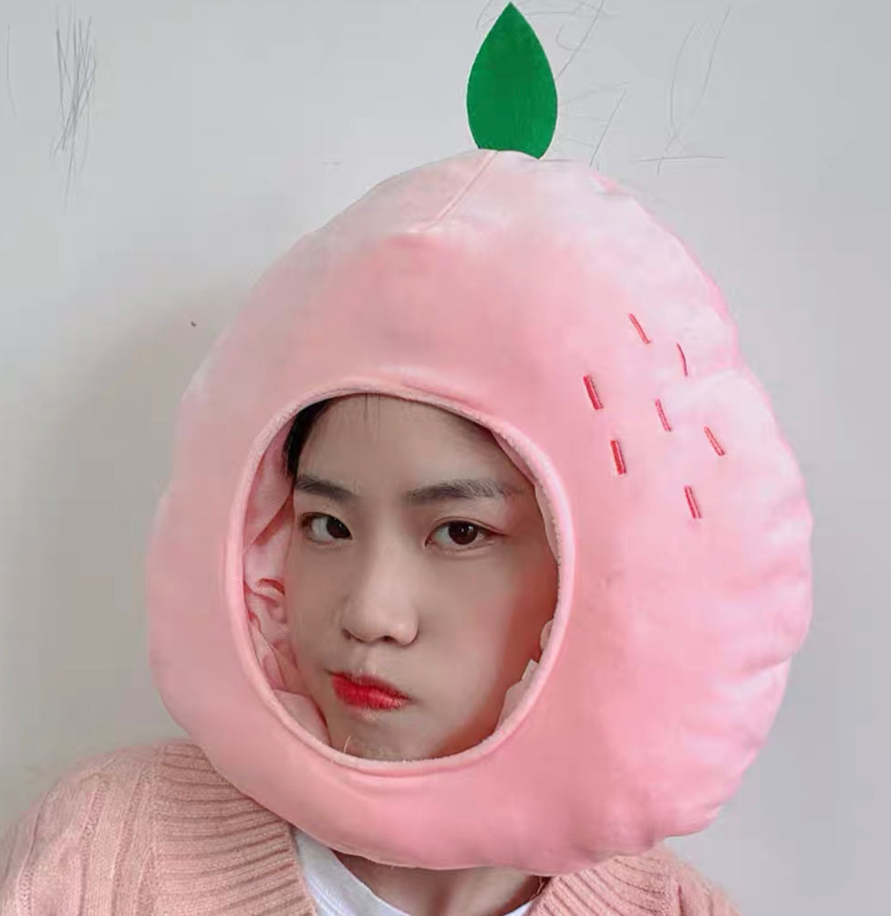 Kawaii Peach Hat Ivybycrafts kawaii-peach-hat-ivybycrafts