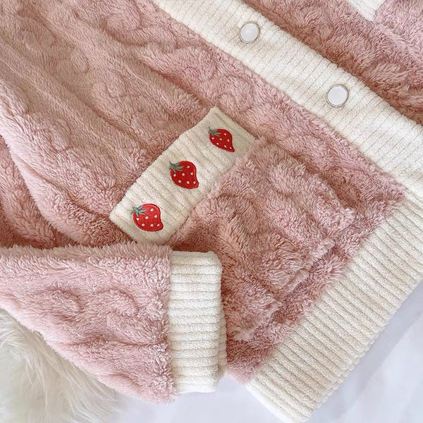 Cute Little Strawberry Pajamas