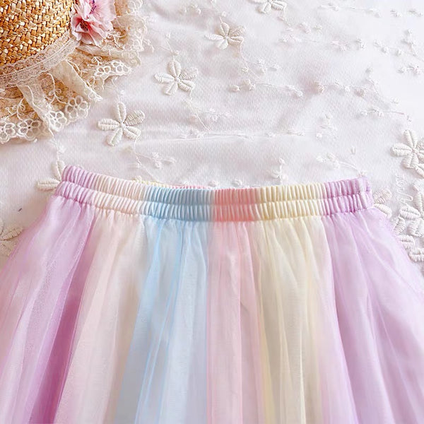 Cute Rainbow Skirt
